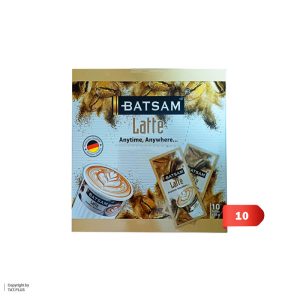 قهوه فوری لاته استیک پک ساشه 10عددی باتسام